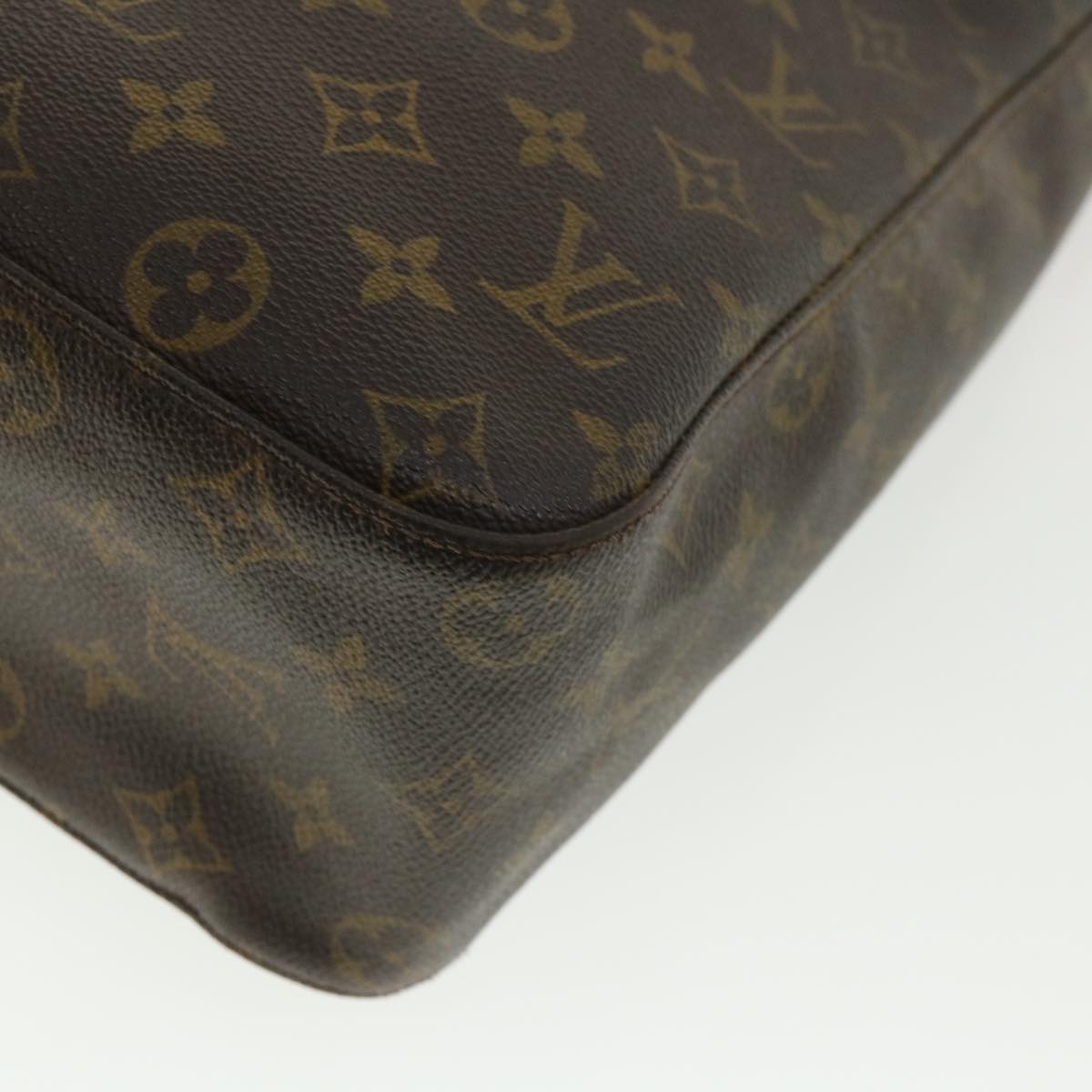 LOUIS VUITTON Monogram Looping GM Shoulder Bag M51145 LV Auth rd3436