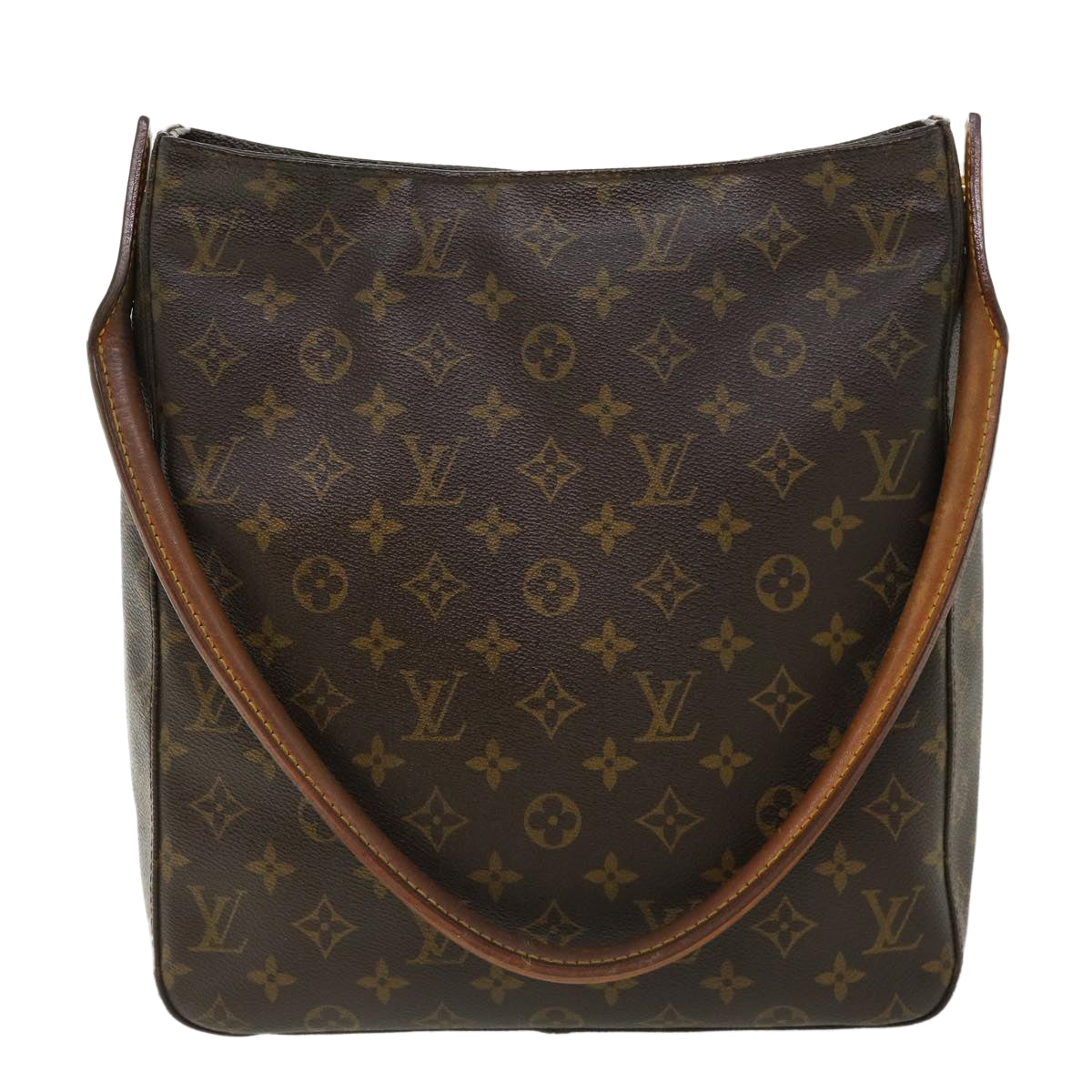 LOUIS VUITTON Monogram Looping GM Shoulder Bag M51145 LV Auth rd3436