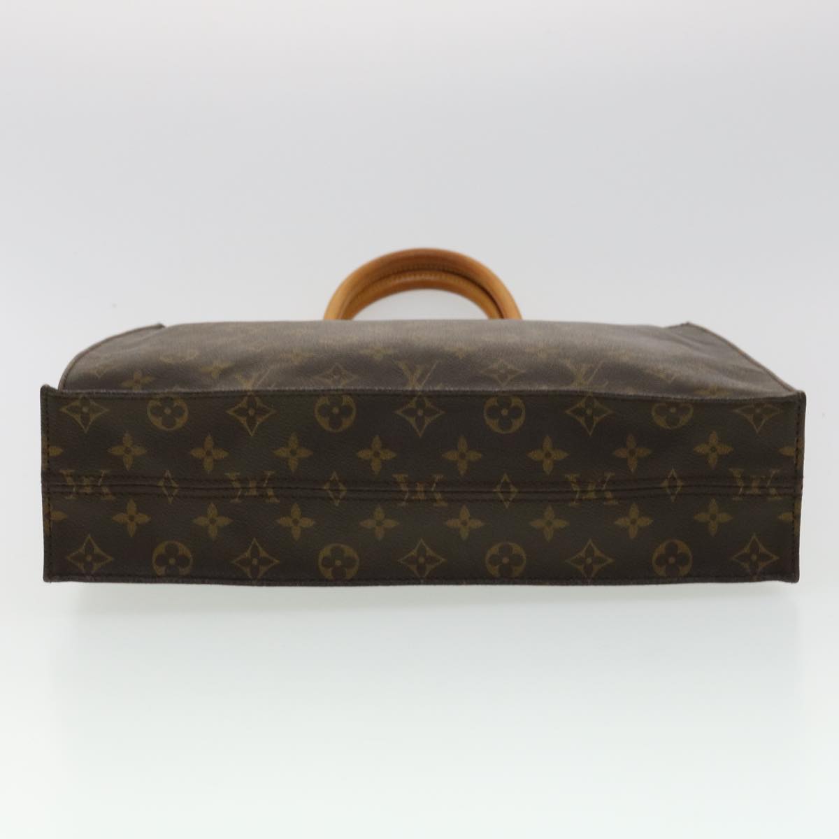 LOUIS VUITTON Monogram Sac Plat Hand Bag M51140 LV Auth rd3465