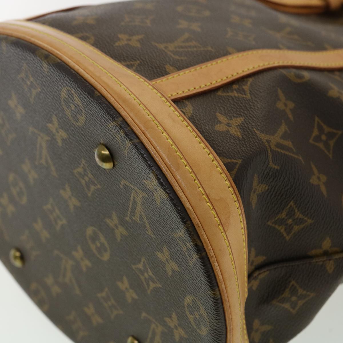 LOUIS VUITTON Monogram Bucket GM Shoulder Bag M42236 LV Auth rd3475