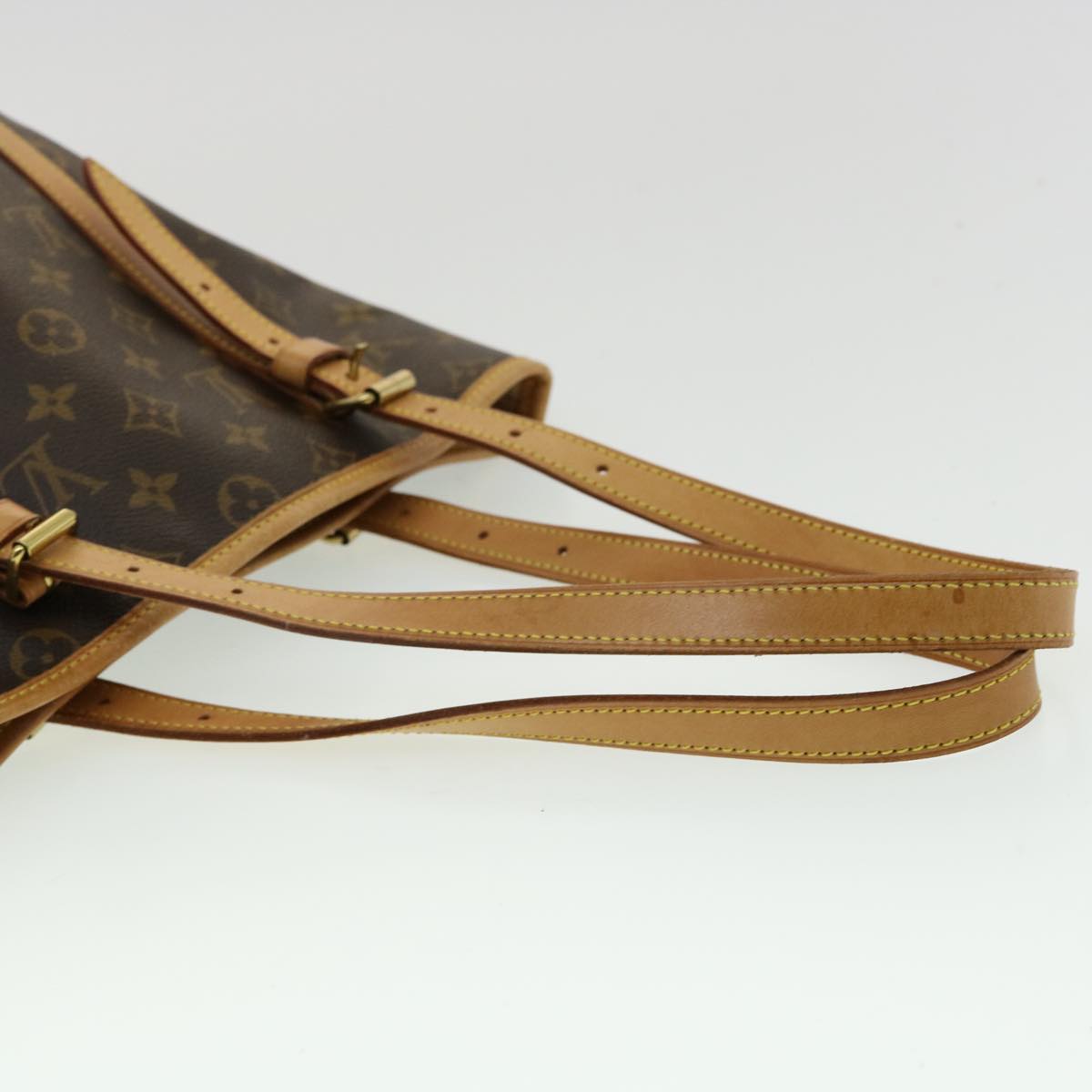 LOUIS VUITTON Monogram Bucket GM Shoulder Bag M42236 LV Auth rd3475