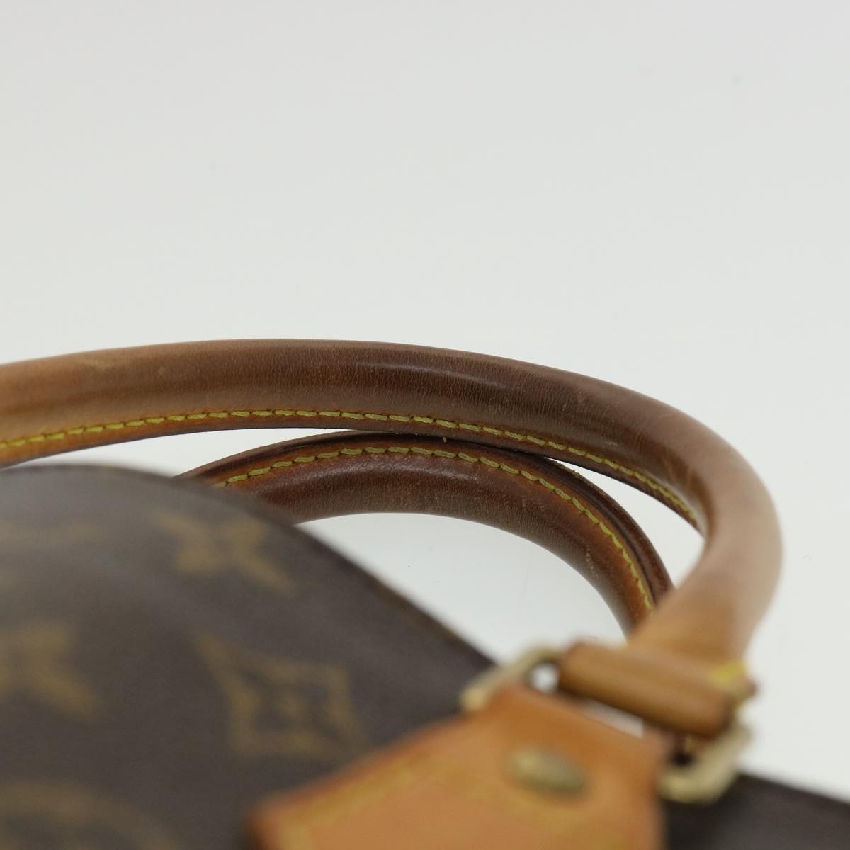 LOUIS VUITTON Monogram Sac Plat Hand Bag M51140 LV Auth rd3483