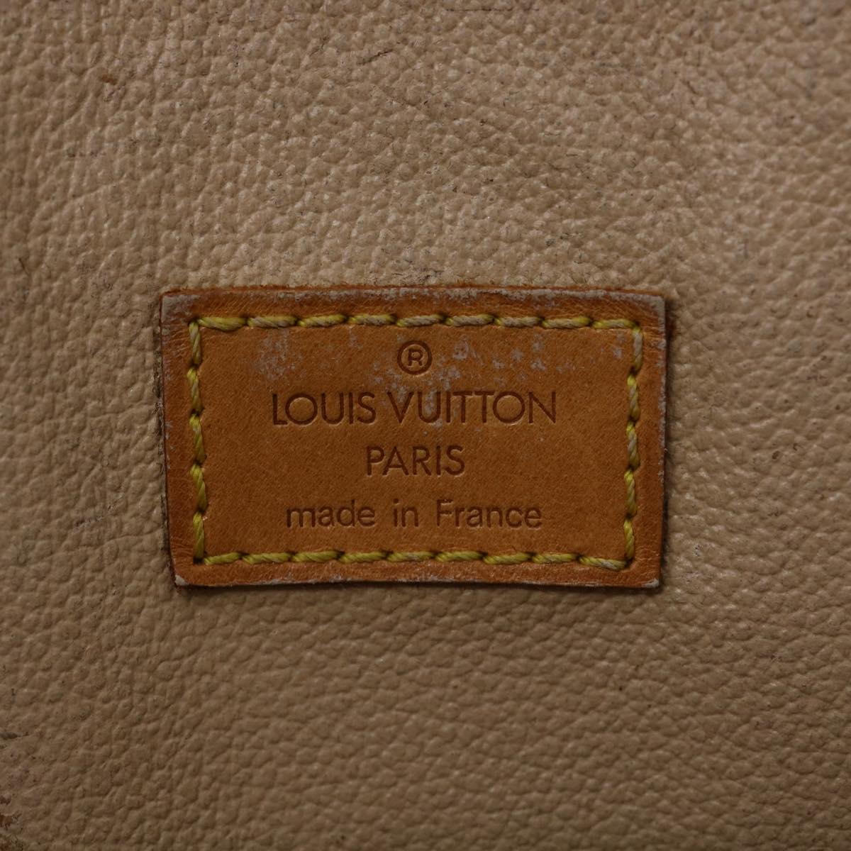 LOUIS VUITTON Monogram Sac Plat Hand Bag M51140 LV Auth rd3492