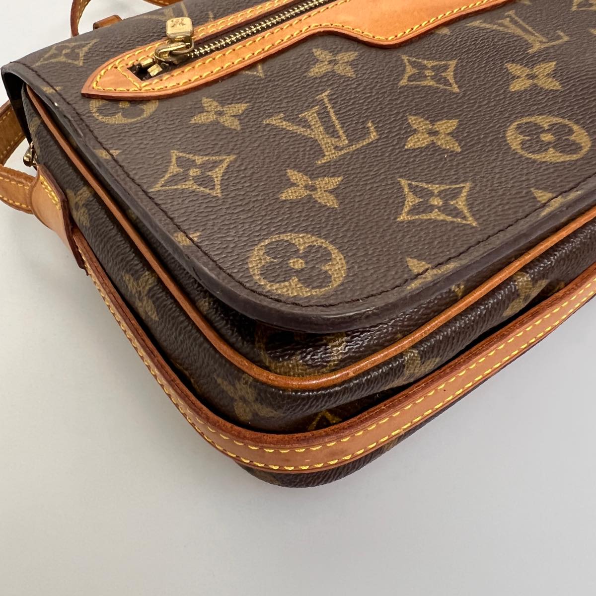 LOUIS VUITTON Monogram Saint Germain Shoulder Bag M51207 LV Auth rd3499