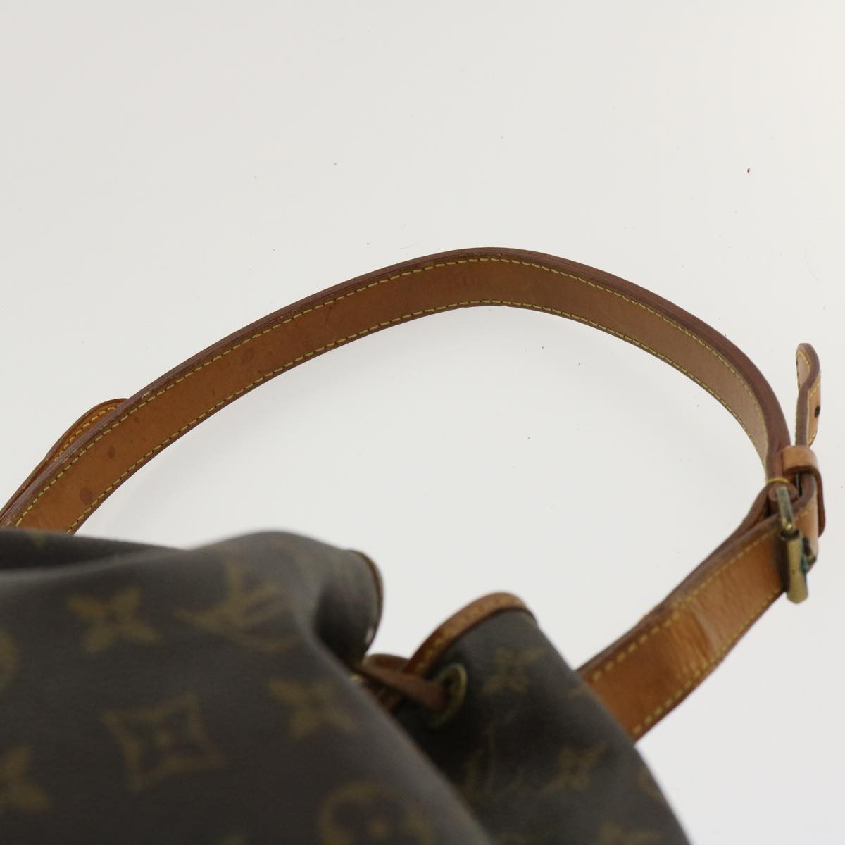 LOUIS VUITTON Monogram Noe Shoulder Bag M42224 LV Auth rd3543