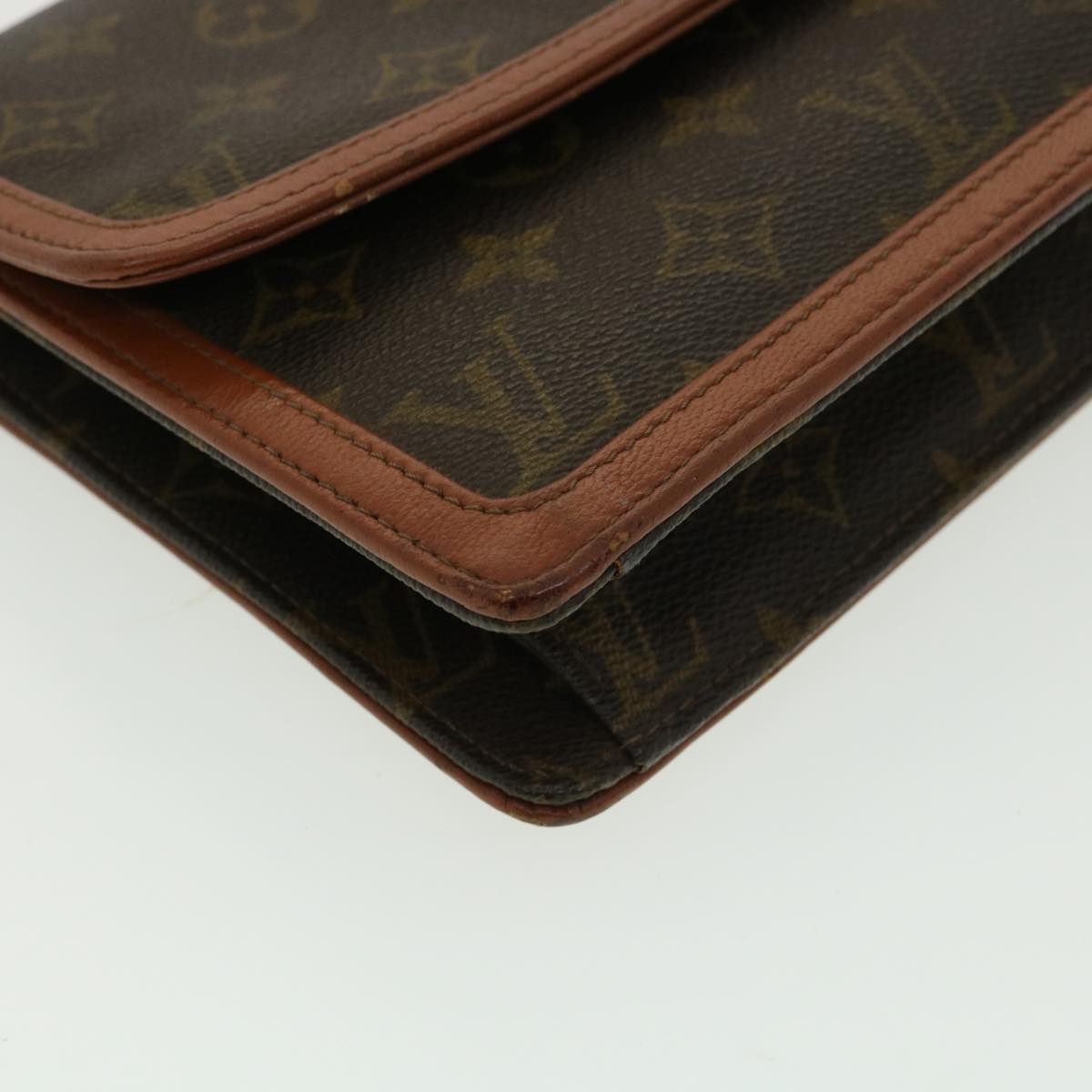 LOUIS VUITTON Monogram Pochette Dam GM Clutch Bag M51810 LV Auth rd3577