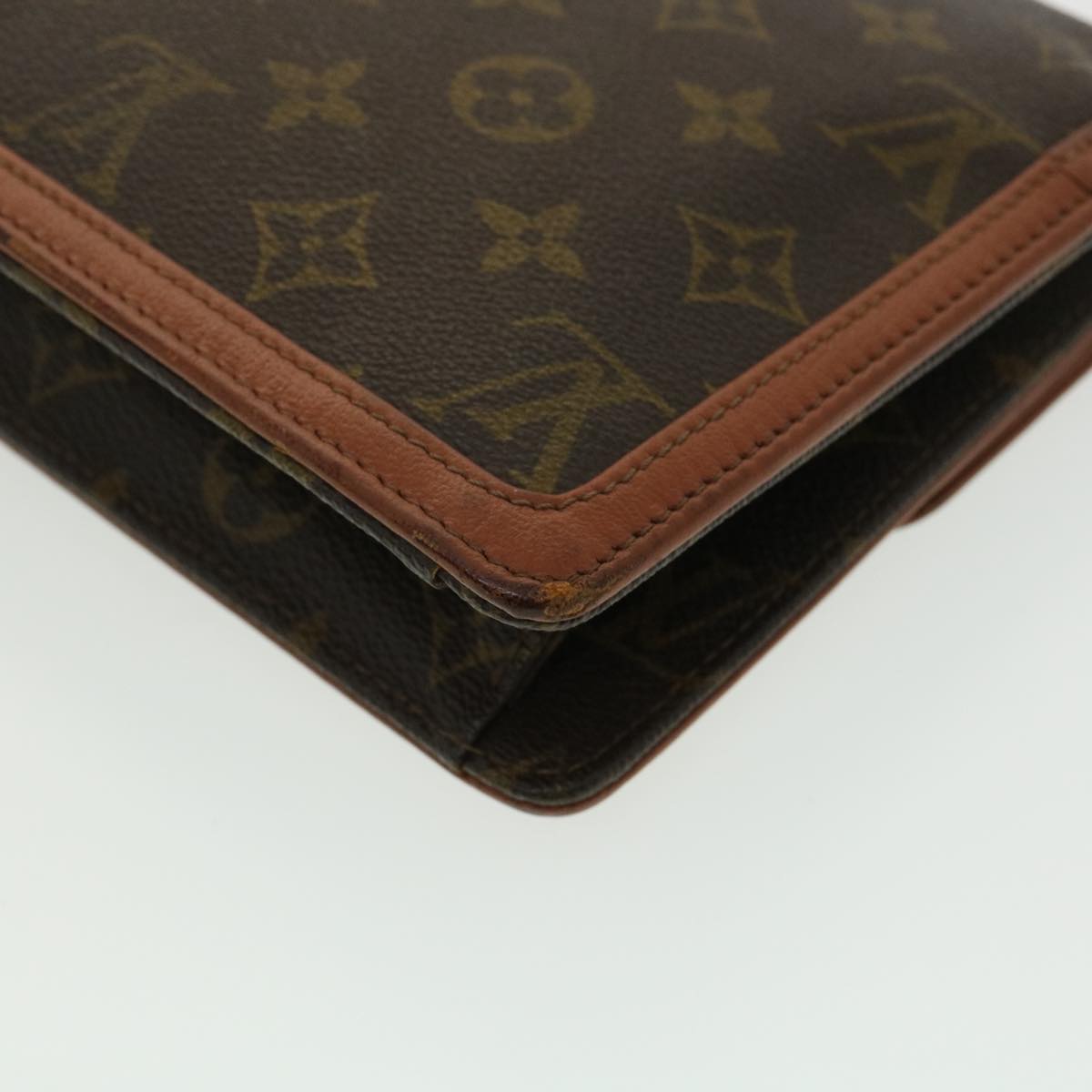 LOUIS VUITTON Monogram Pochette Dam GM Clutch Bag M51810 LV Auth rd3577