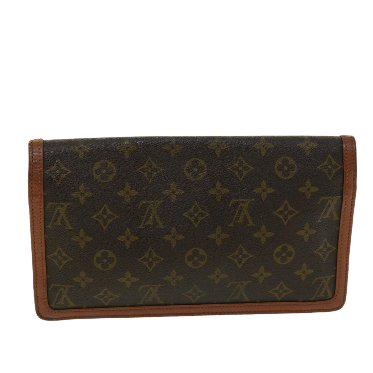 LOUIS VUITTON Monogram Pochette Dam GM Clutch Bag M51810 LV Auth rd3577 - 0