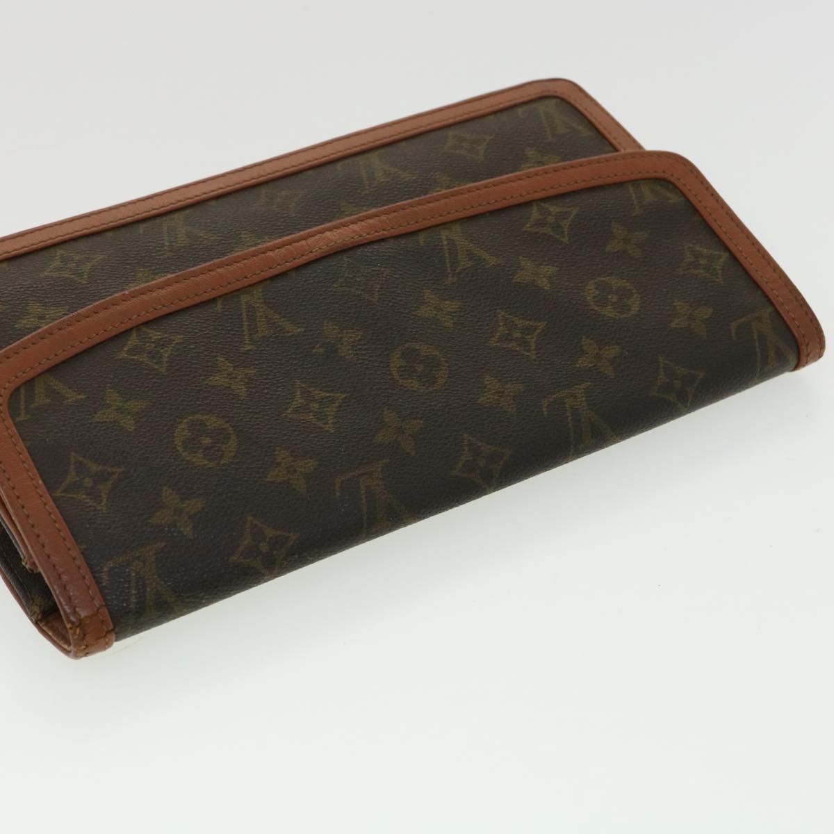 LOUIS VUITTON Monogram Pochette Dam GM Clutch Bag M51810 LV Auth rd3577