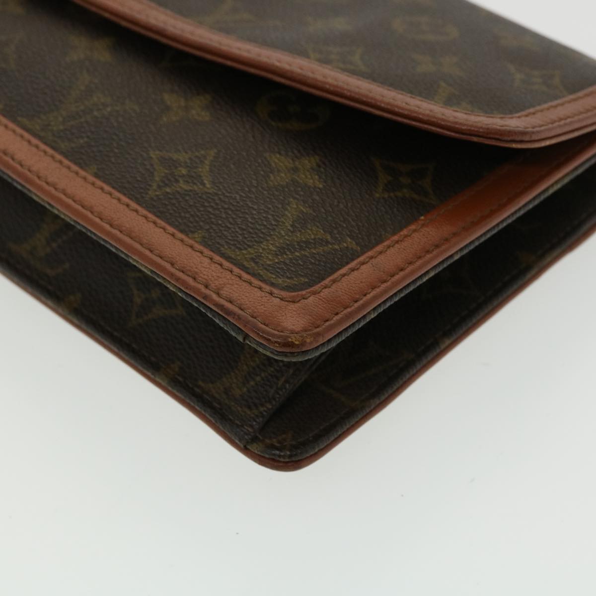 LOUIS VUITTON Monogram Pochette Dam GM Clutch Bag M51810 LV Auth rd3577