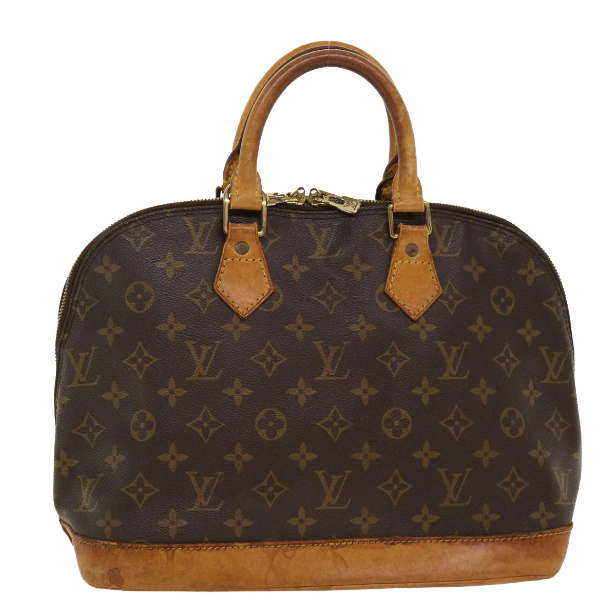 LOUIS VUITTON Monogram Alma Hand Bag M51130 LV Auth rd3605