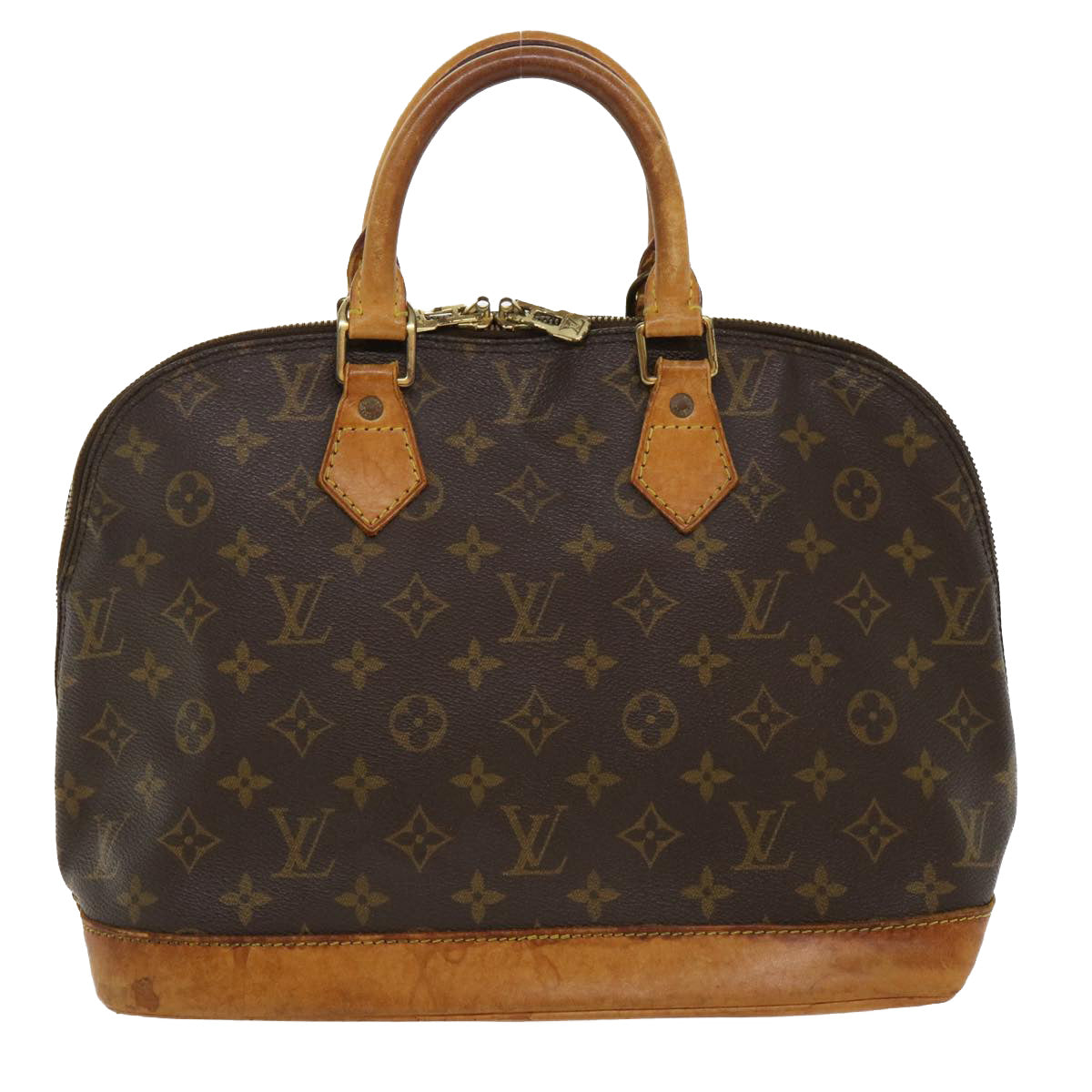 LOUIS VUITTON Monogram Alma Hand Bag M51130 LV Auth rd3605