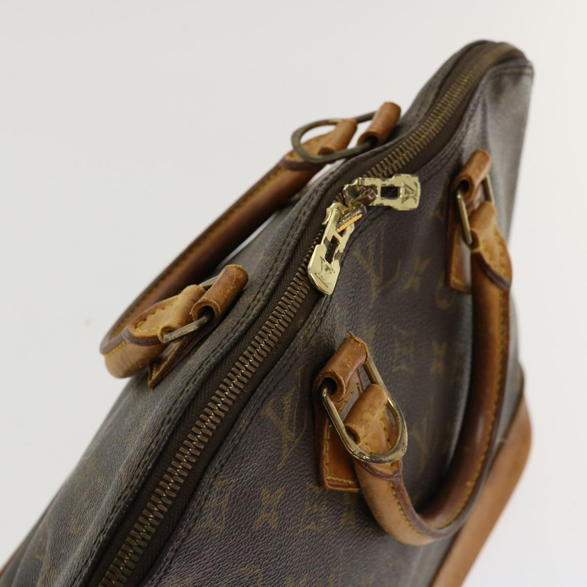 LOUIS VUITTON Monogram Alma Hand Bag M51130 LV Auth rd3605