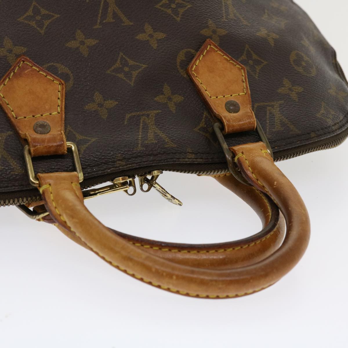 LOUIS VUITTON Monogram Alma Hand Bag M51130 LV Auth rd3605