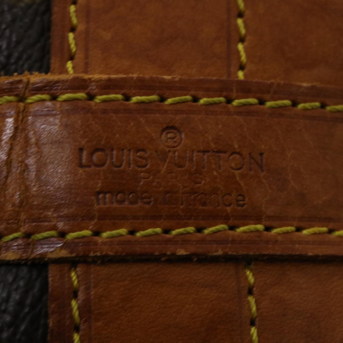 LOUIS VUITTON Monogram Noe Shoulder Bag M42224 LV Auth rd3612