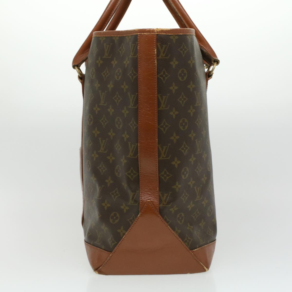 LOUIS VUITTON Monogram Sac Weekend GM Tote Bag M42420 LV Auth rd3704