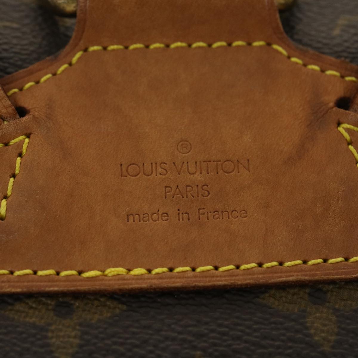 LOUIS VUITTON Monogram Montsouris MM Backpack M51136 LV Auth rd3707