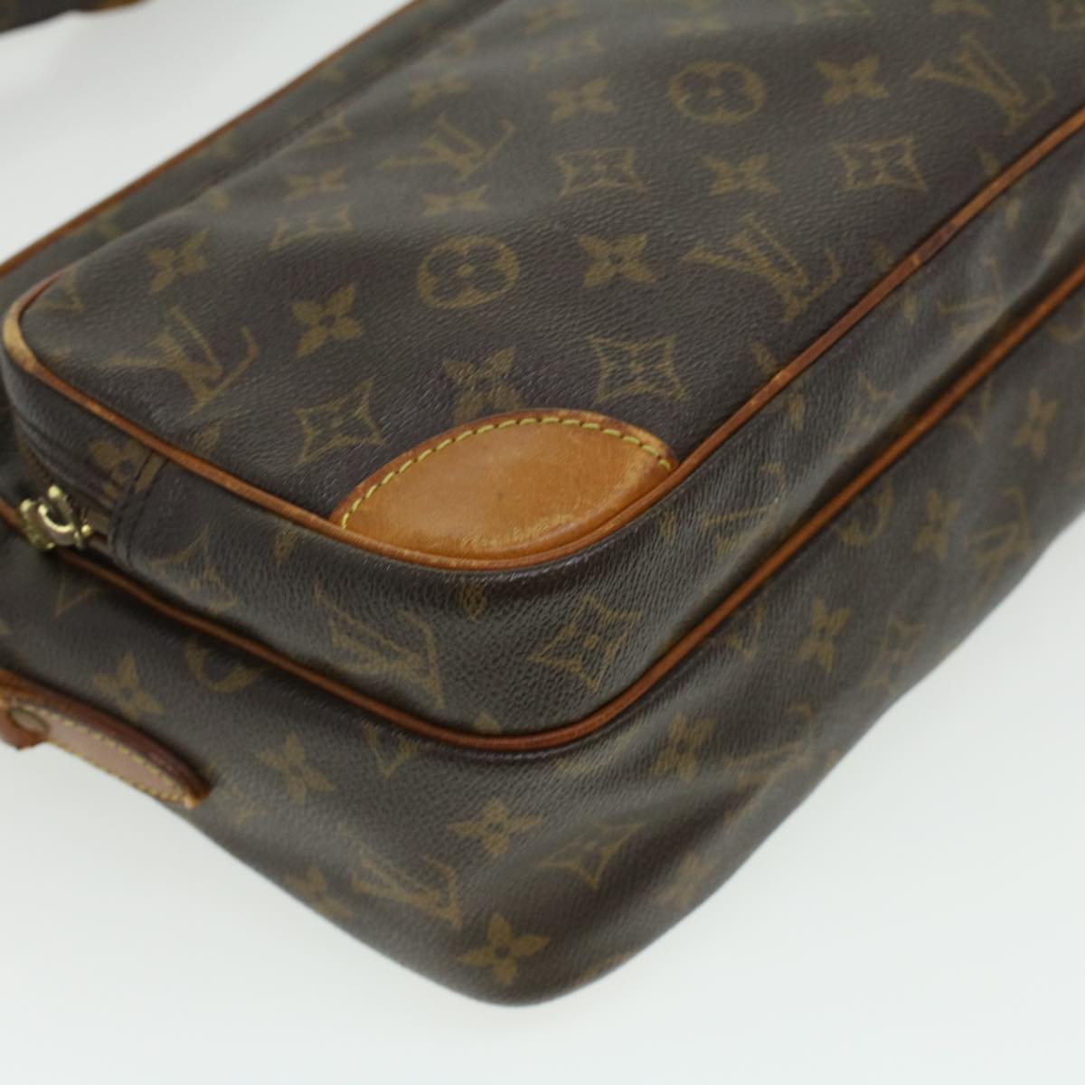 LOUIS VUITTON Monogram Nile Shoulder Bag M45244 LV Auth rd3738