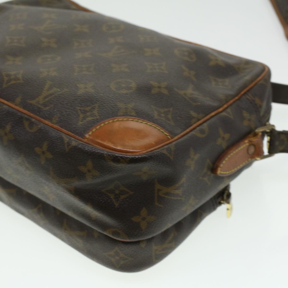 LOUIS VUITTON Monogram Nile Shoulder Bag M45244 LV Auth rd3738