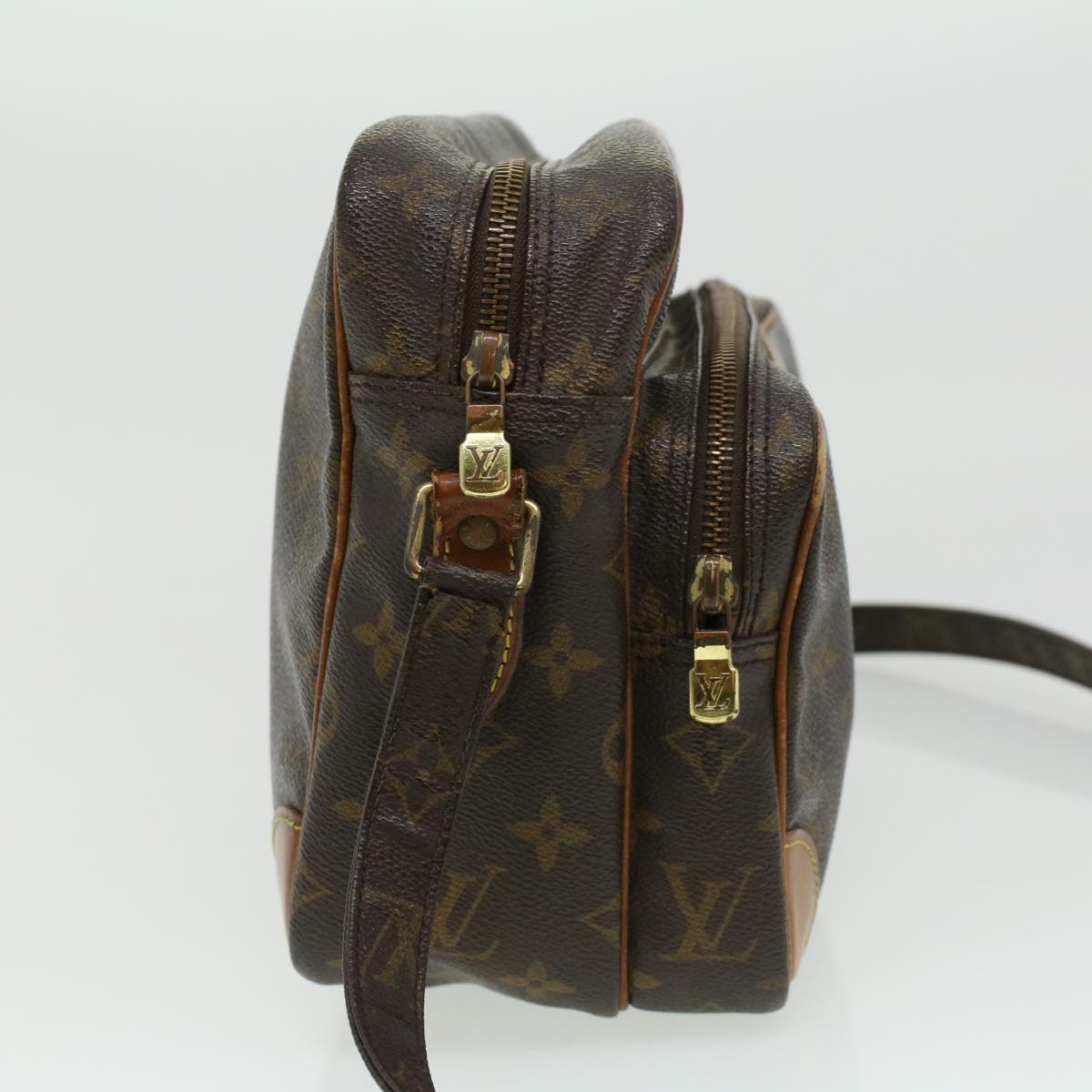 LOUIS VUITTON Monogram Nile Shoulder Bag M45244 LV Auth rd3738