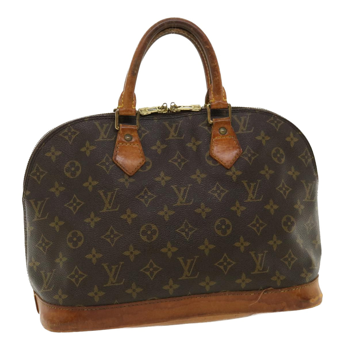 LOUIS VUITTON Monogram Alma Hand Bag M51130 LV Auth rd3765