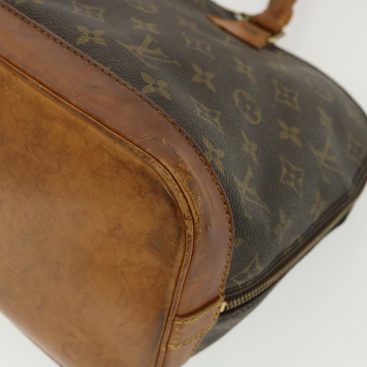 LOUIS VUITTON Monogram Alma Hand Bag M51130 LV Auth rd3765