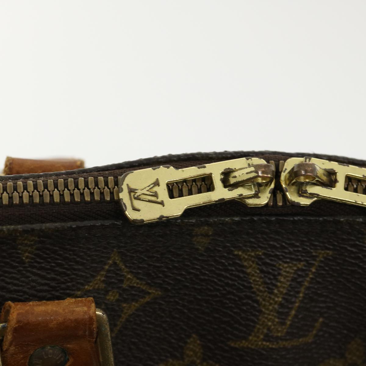 LOUIS VUITTON Monogram Alma Hand Bag M51130 LV Auth rd3765