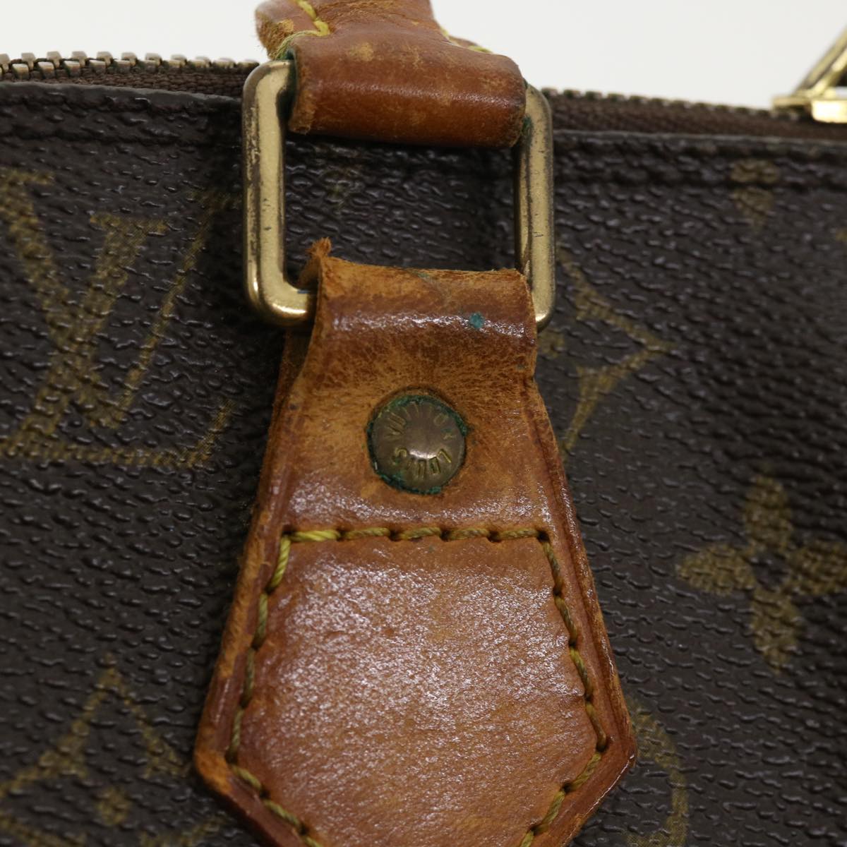 LOUIS VUITTON Monogram Alma Hand Bag M51130 LV Auth rd3765