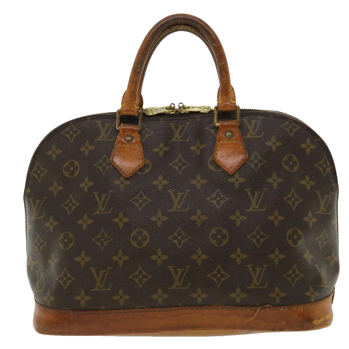 LOUIS VUITTON Monogram Alma Hand Bag M51130 LV Auth rd3765