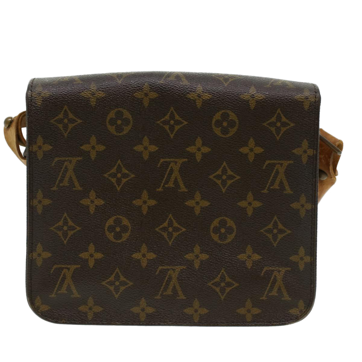 LOUIS VUITTON Monogram Cartouchiere MM Shoulder Bag M51253 LV Auth rd3769 - 0