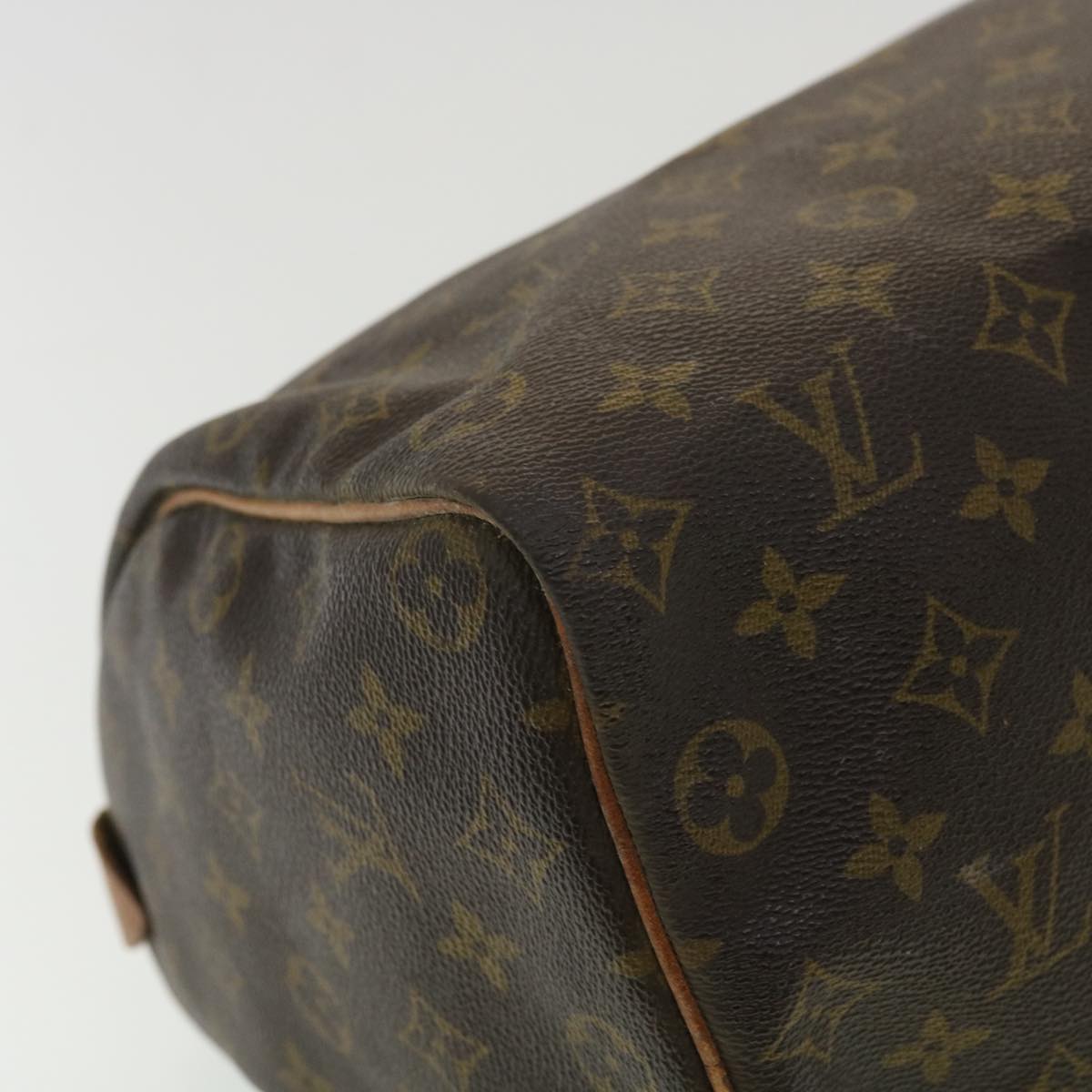 LOUIS VUITTON Monogram Speedy 35 Hand Bag M41524 LV Auth rd3775