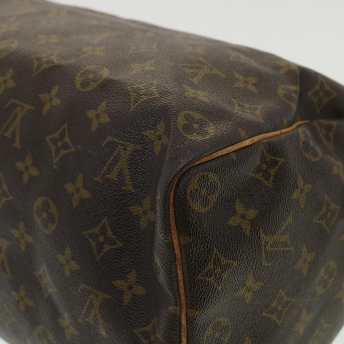 LOUIS VUITTON Monogram Speedy 35 Hand Bag M41524 LV Auth rd3775