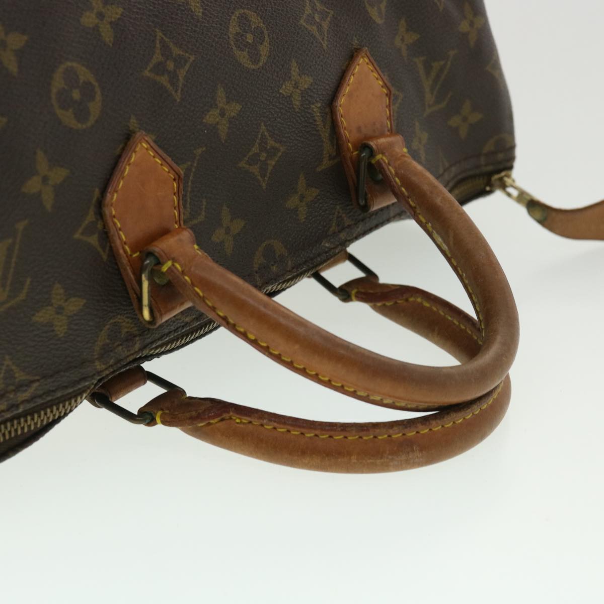 LOUIS VUITTON Monogram Speedy 35 Hand Bag M41524 LV Auth rd3775