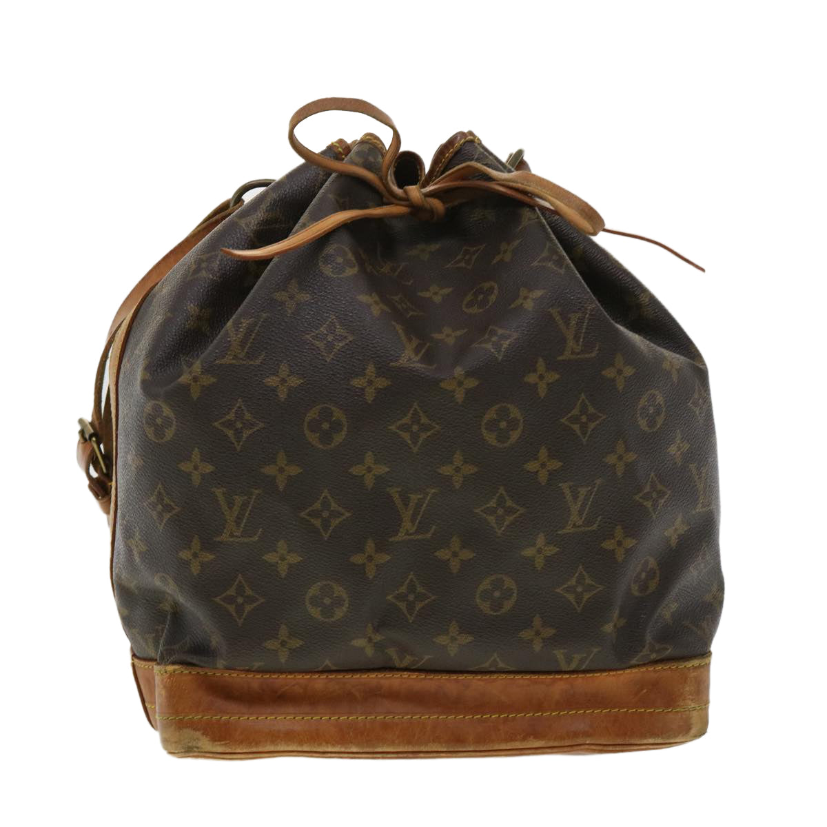 LOUIS VUITTON Monogram Noe Shoulder Bag M42224 LV Auth rd3787