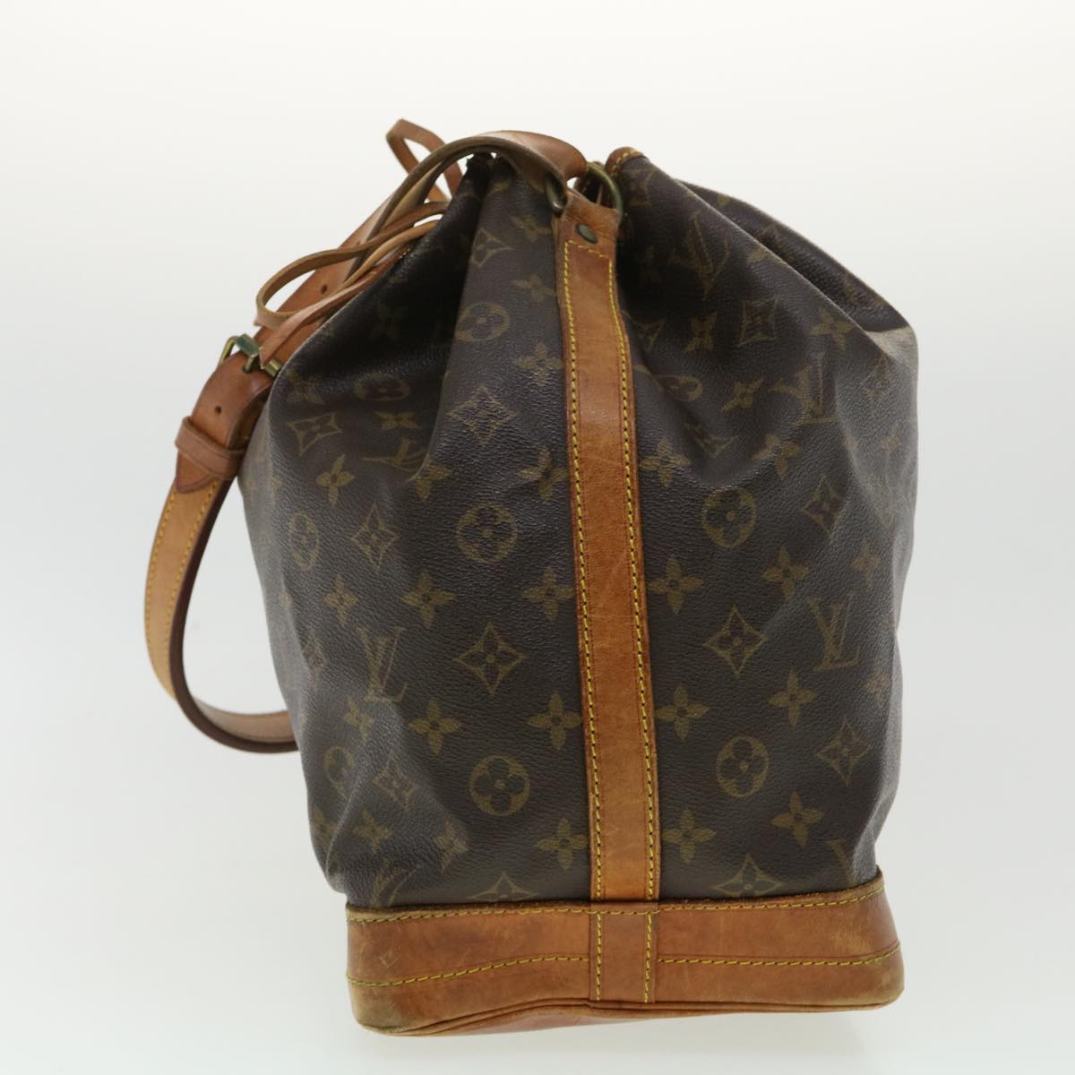 LOUIS VUITTON Monogram Noe Shoulder Bag M42224 LV Auth rd3787