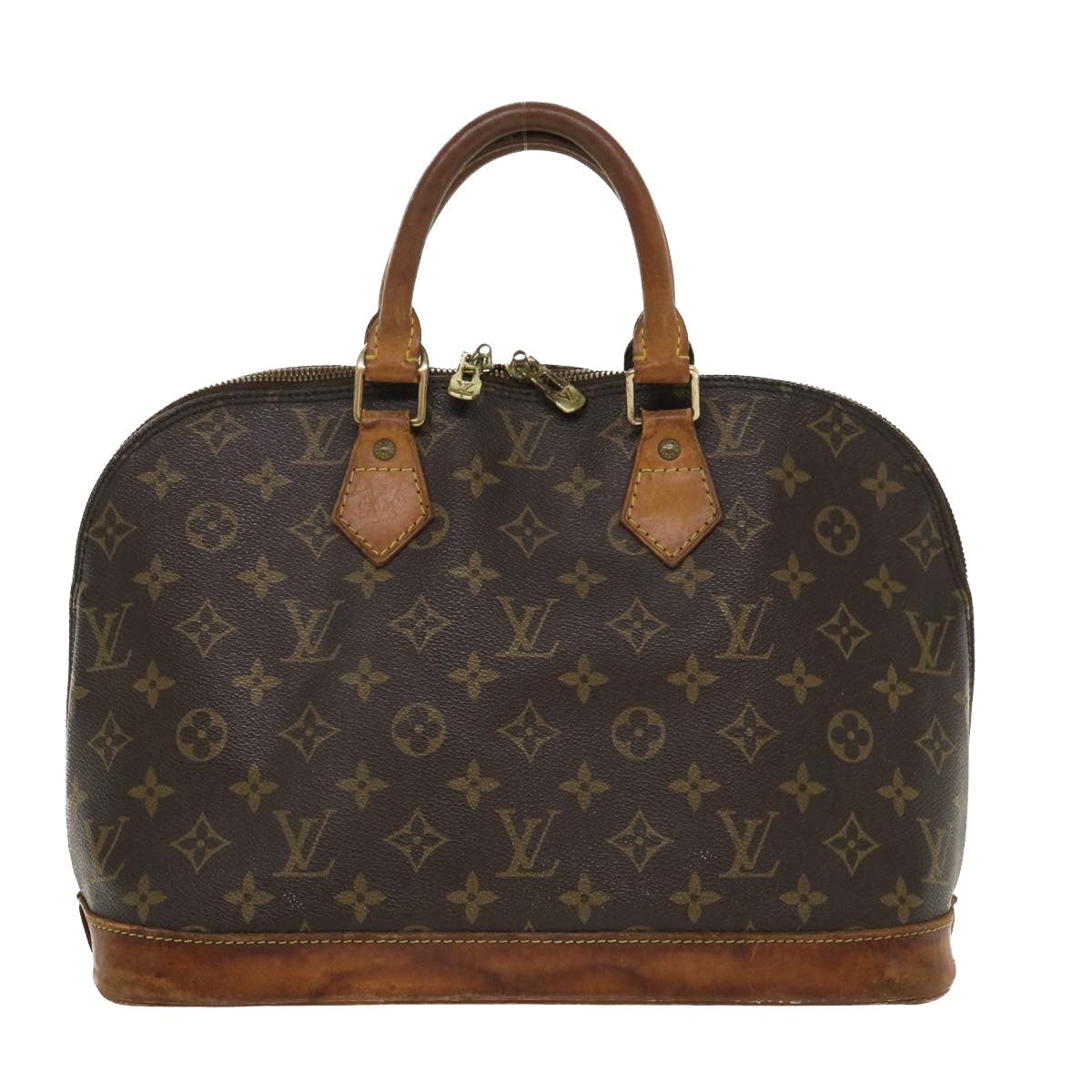 LOUIS VUITTON Monogram Alma Hand Bag M51130 LV Auth rd3794