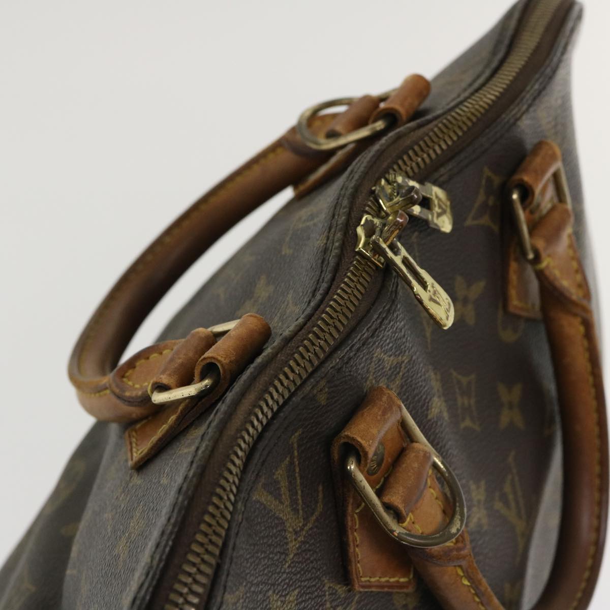 LOUIS VUITTON Monogram Alma Hand Bag M51130 LV Auth rd3794