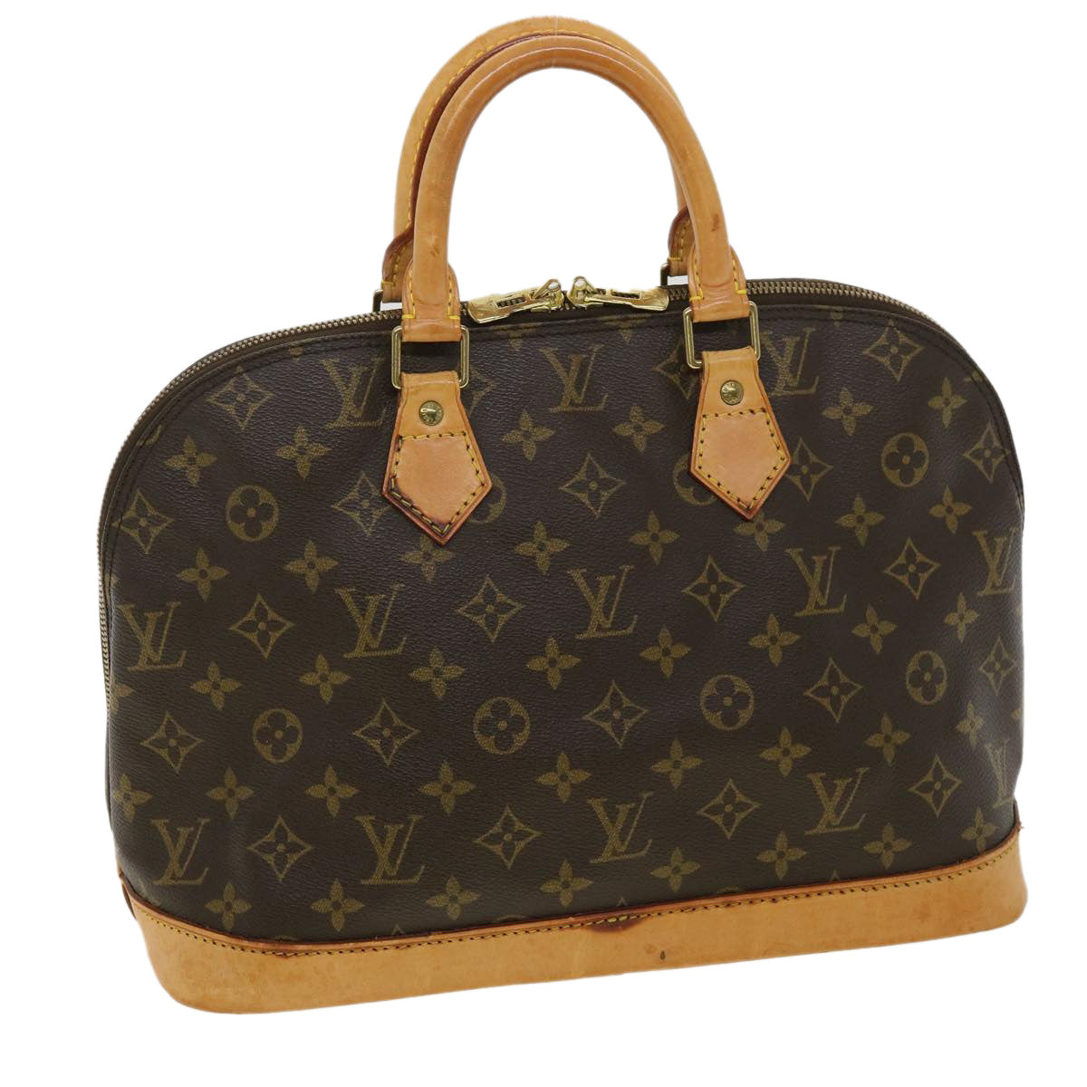 LOUIS VUITTON Monogram Alma Hand Bag M51130 LV Auth rd3845