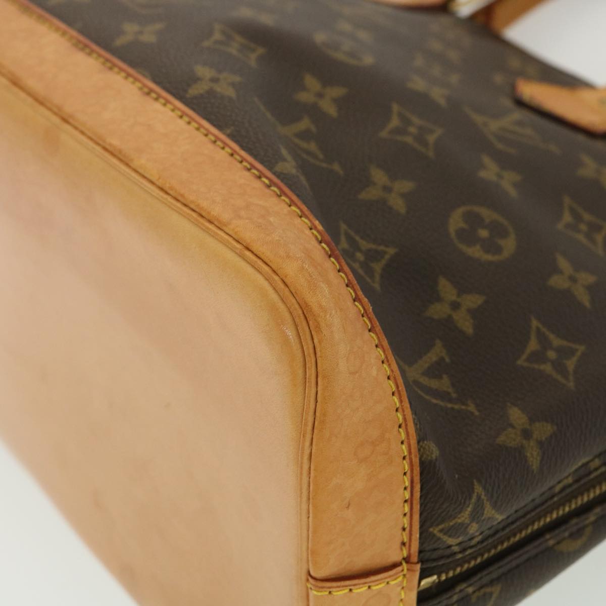 LOUIS VUITTON Monogram Alma Hand Bag M51130 LV Auth rd3845