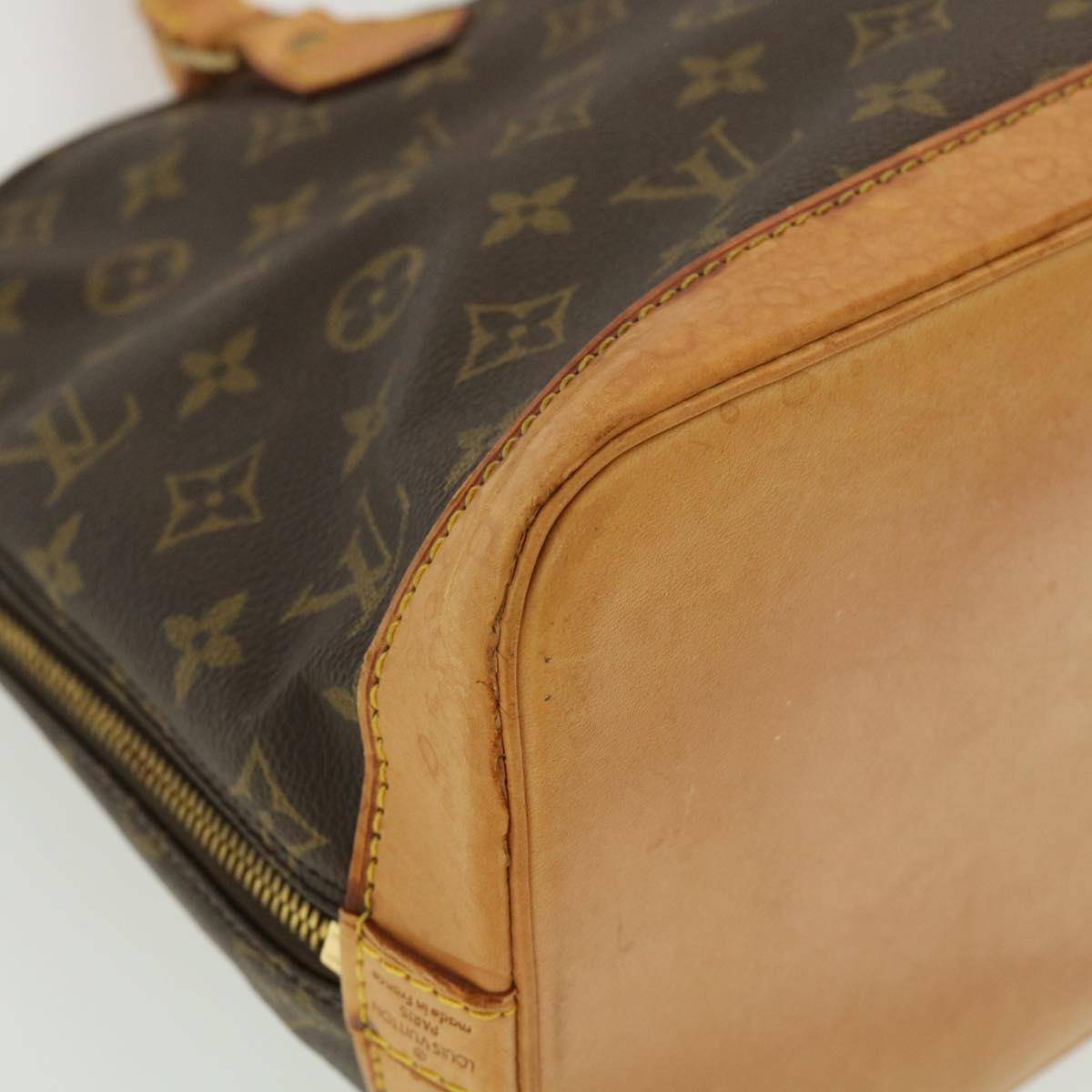 LOUIS VUITTON Monogram Alma Hand Bag M51130 LV Auth rd3845