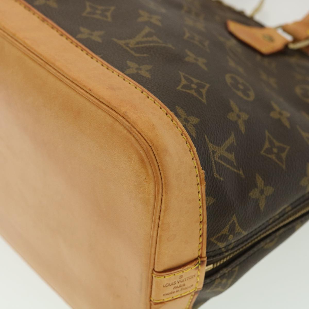 LOUIS VUITTON Monogram Alma Hand Bag M51130 LV Auth rd3845