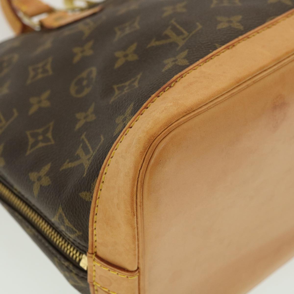 LOUIS VUITTON Monogram Alma Hand Bag M51130 LV Auth rd3845