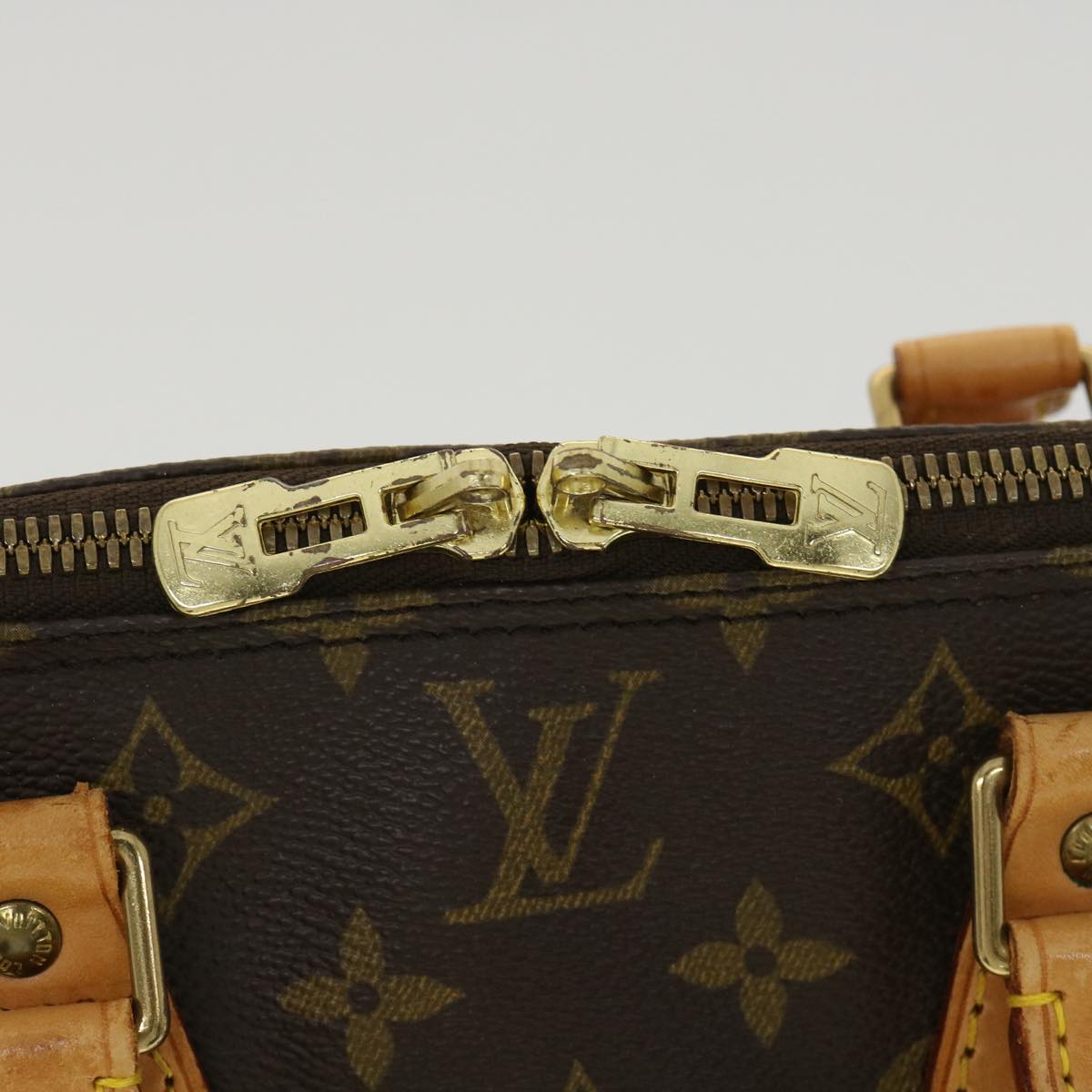 LOUIS VUITTON Monogram Alma Hand Bag M51130 LV Auth rd3845