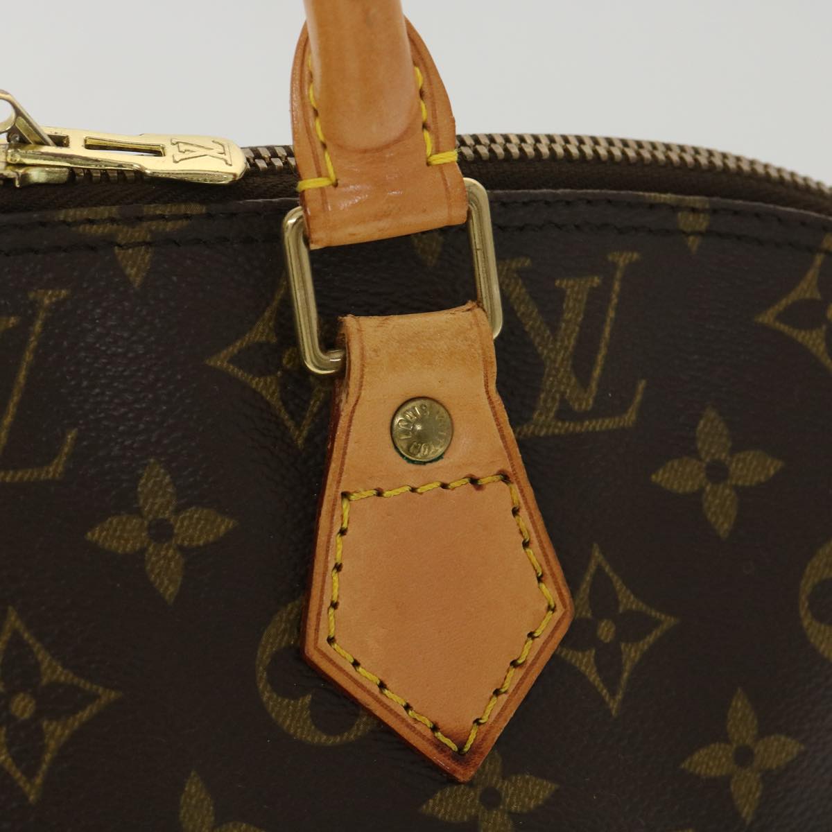 LOUIS VUITTON Monogram Alma Hand Bag M51130 LV Auth rd3845