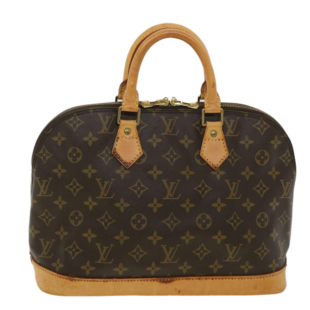 LOUIS VUITTON Monogram Alma Hand Bag M51130 LV Auth rd3845