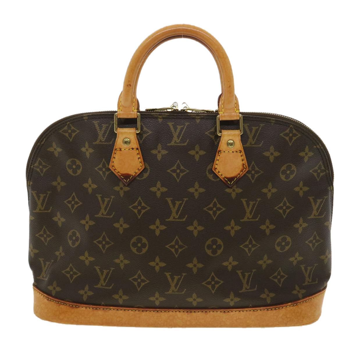 LOUIS VUITTON Monogram Alma Hand Bag M51130 LV Auth rd3845