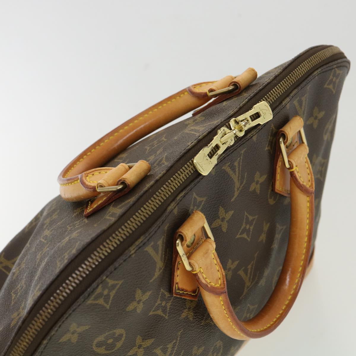 LOUIS VUITTON Monogram Alma Hand Bag M51130 LV Auth rd3845