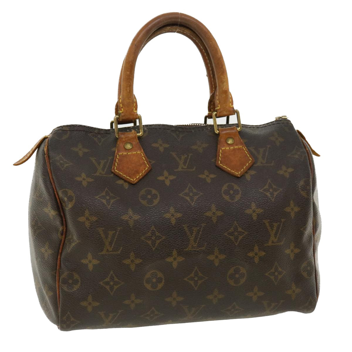 LOUIS VUITTON Monogram Speedy 25 Hand Bag M41528 LV Auth rd3855