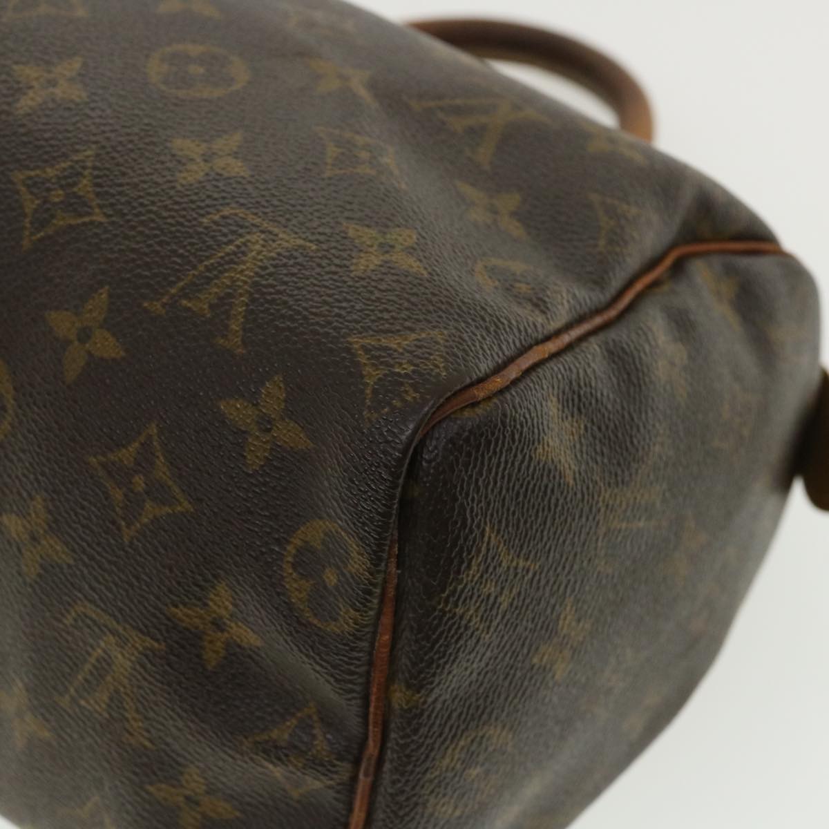 LOUIS VUITTON Monogram Speedy 25 Hand Bag M41528 LV Auth rd3855