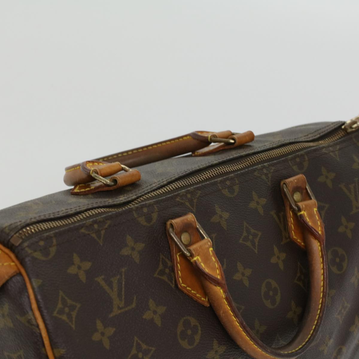 LOUIS VUITTON Monogram Speedy 30 Hand Bag M41526 LV Auth rd3863